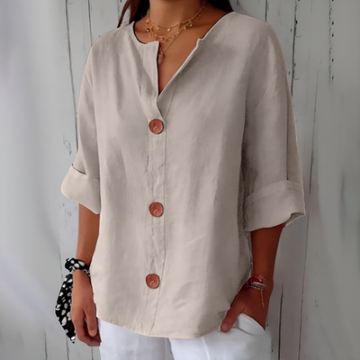 Ella - Linen Blouse