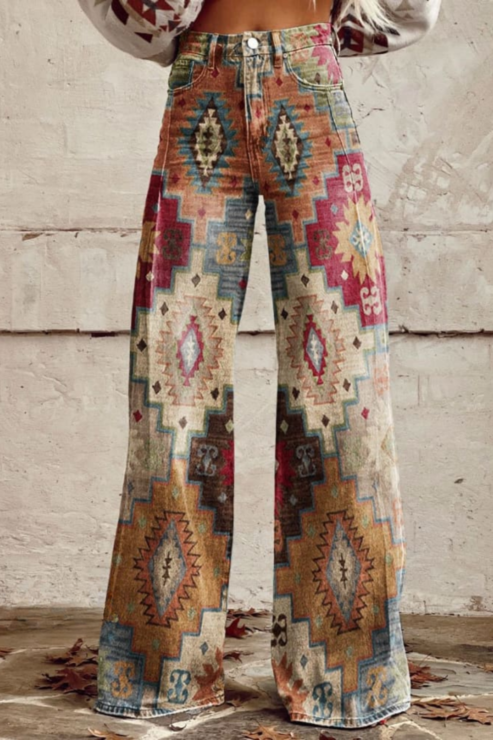 Inès | Pantalon Boho Vintage