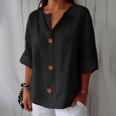 Ella - Linen Blouse