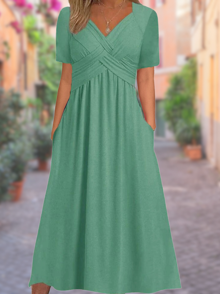 Mireya™ | Elegant dress with practical pockets