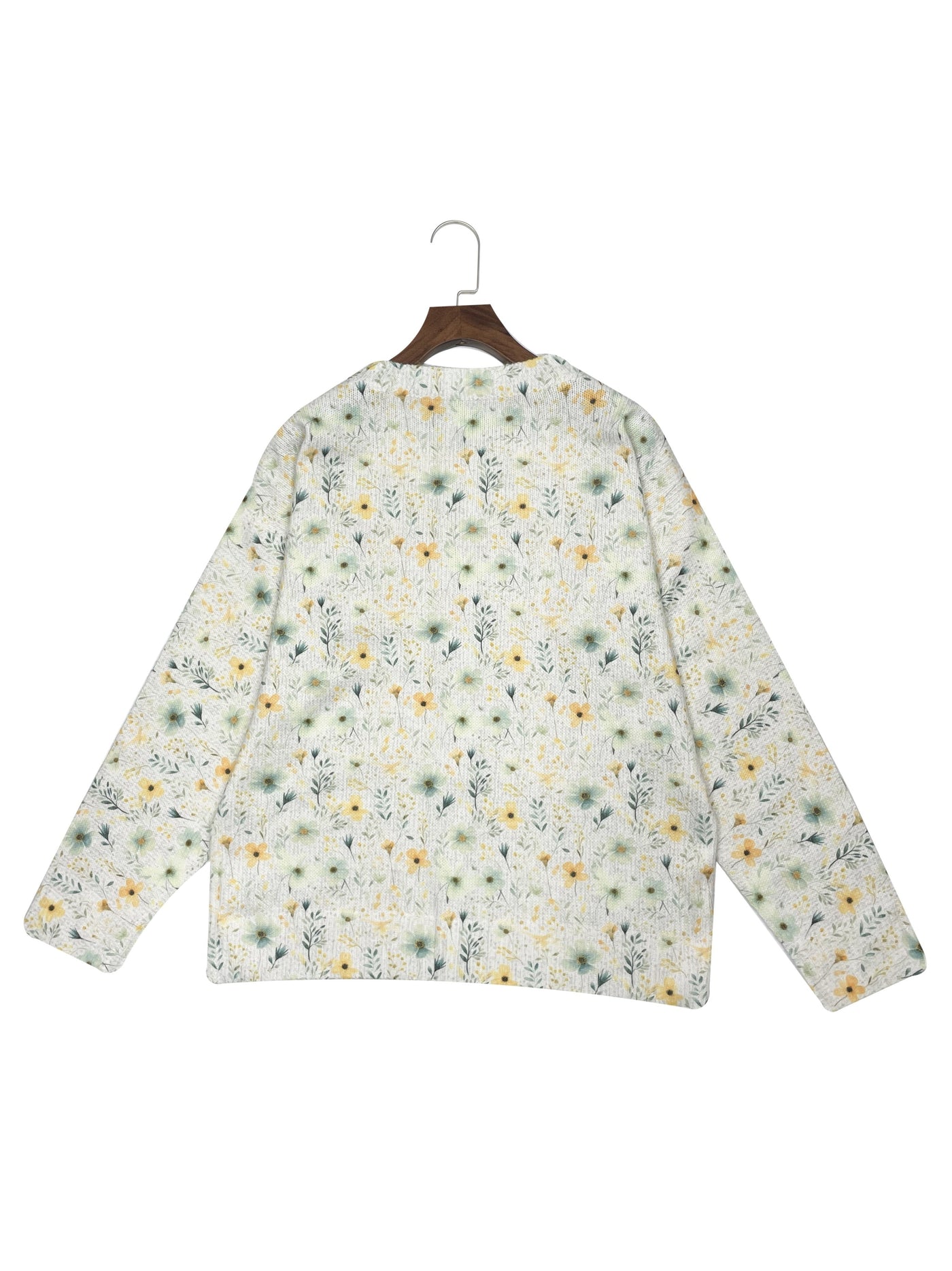 Anna - Floral Knit Cardigan