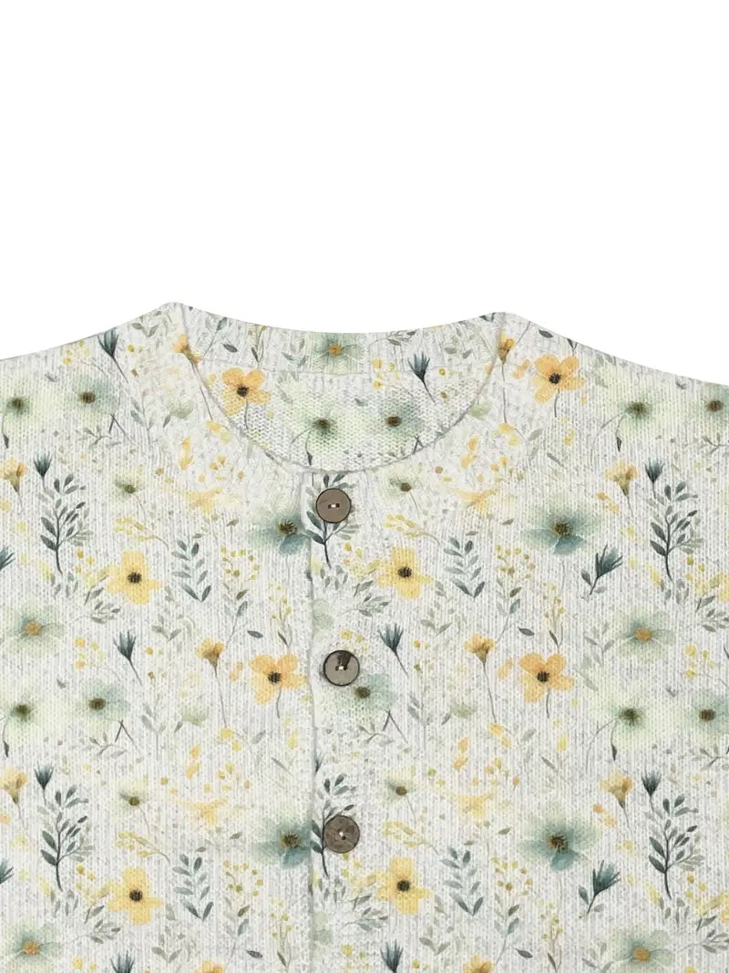 Anna - Floral Knit Cardigan