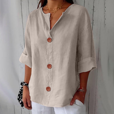 Caroline™ | Light and Airy Linen Shirt