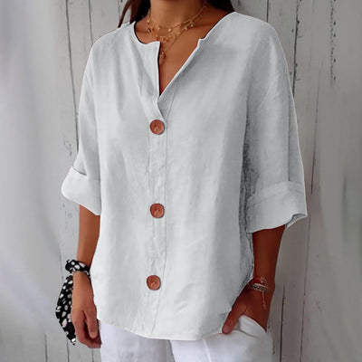 Caroline™ | Light and Airy Linen Shirt