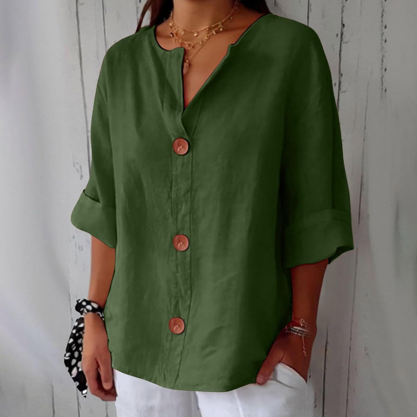 Caroline™ | Light and Airy Linen Shirt