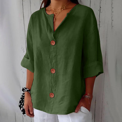 Caroline™ | Light and Airy Linen Shirt