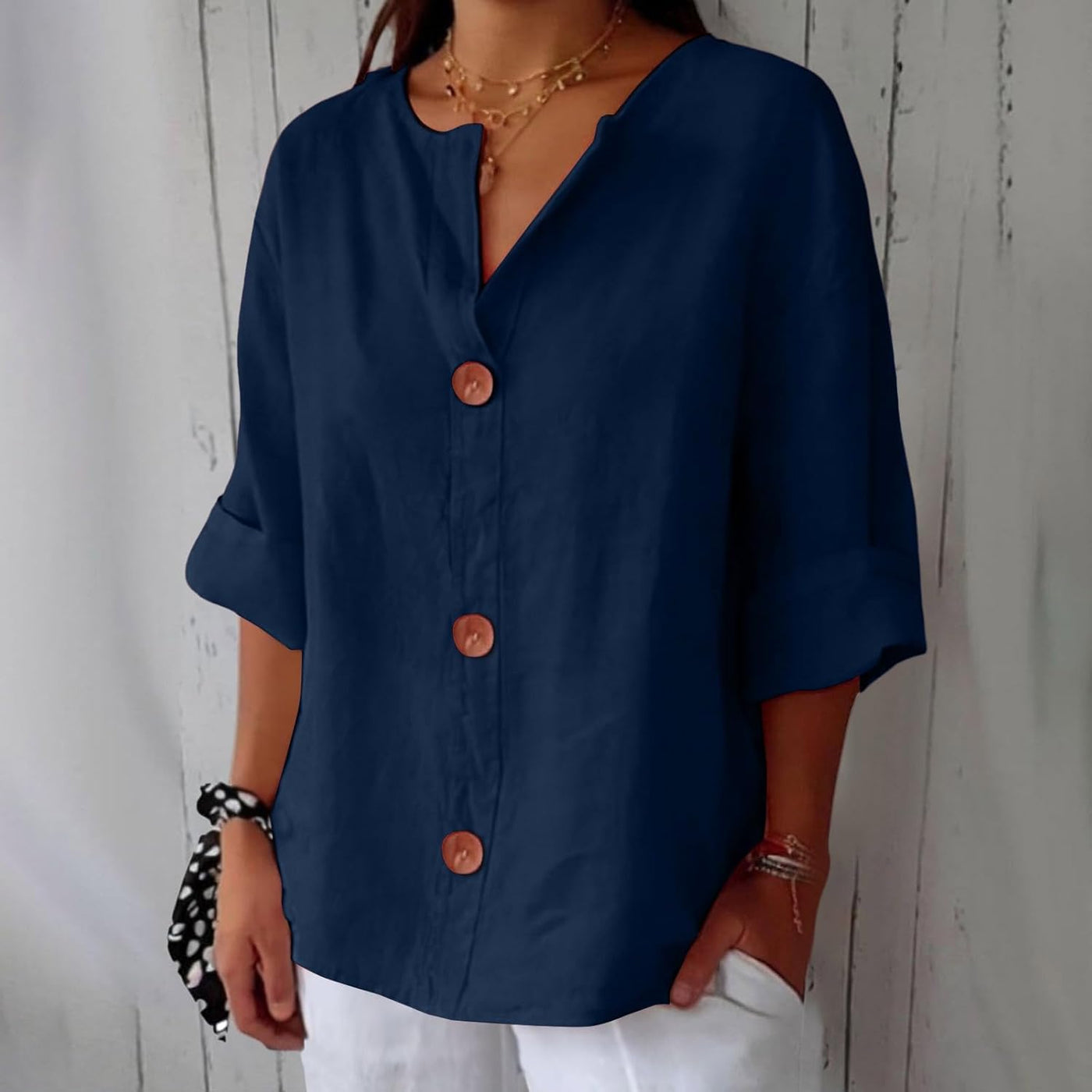 Caroline™ | Light and Airy Linen Shirt