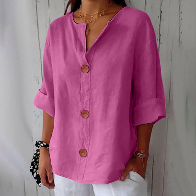 Caroline™ | Light and Airy Linen Shirt