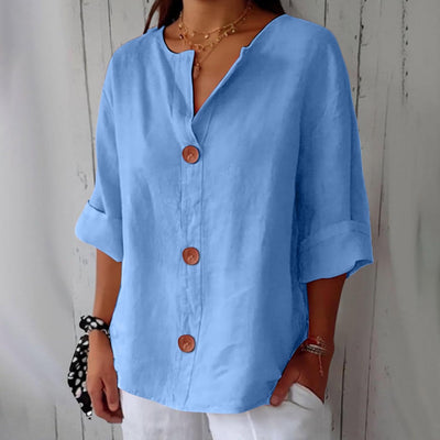 Caroline™ | Light and Airy Linen Shirt
