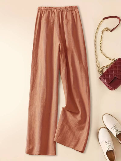Tina - Relaxed Linen Pants