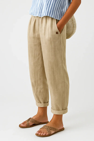 Edith | Timeless comfort in a light linen and cotton blend