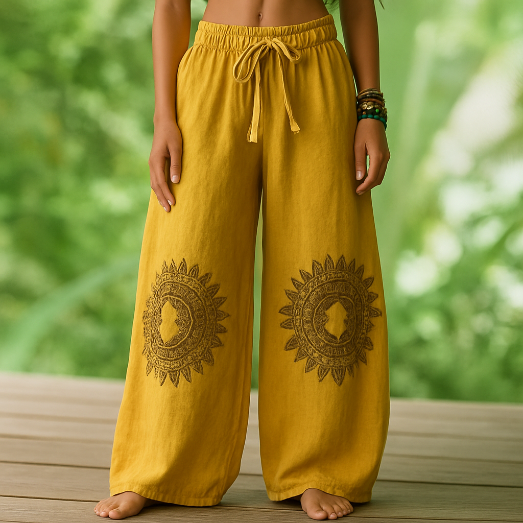 Annebelle - Bohemian Yoga Trousers