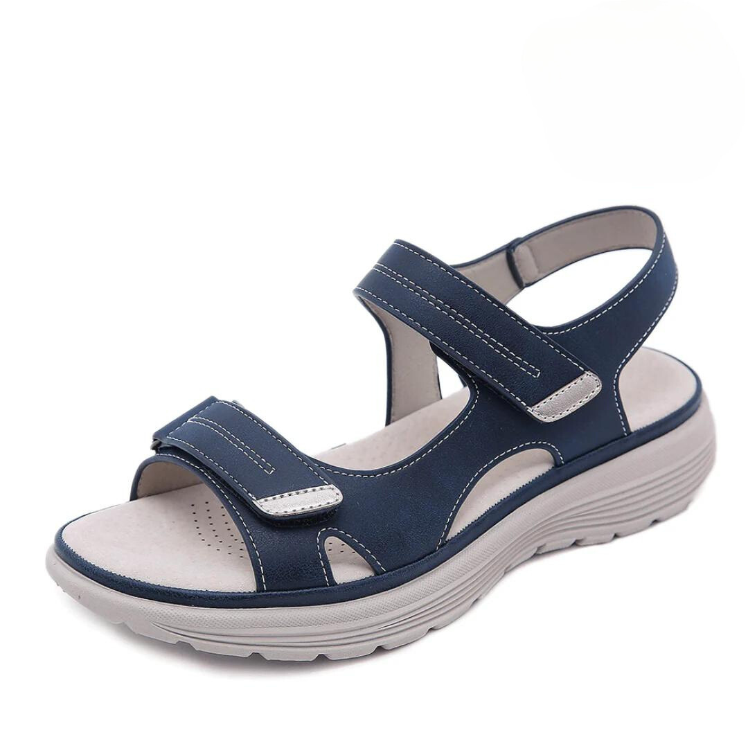 Sylvia | Stylish Sandals with Adjustable Velcro Strap