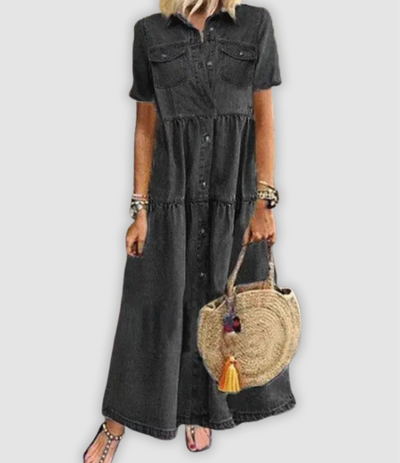 Nova - Stylish Denim Dress