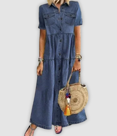 Nova - Stylish Denim Dress