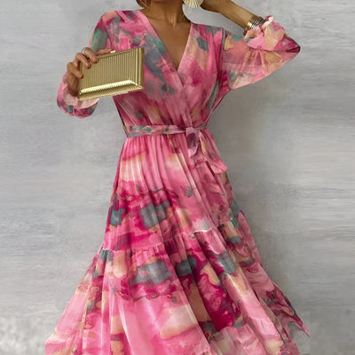 Mia™ Floral Print Boho Dress