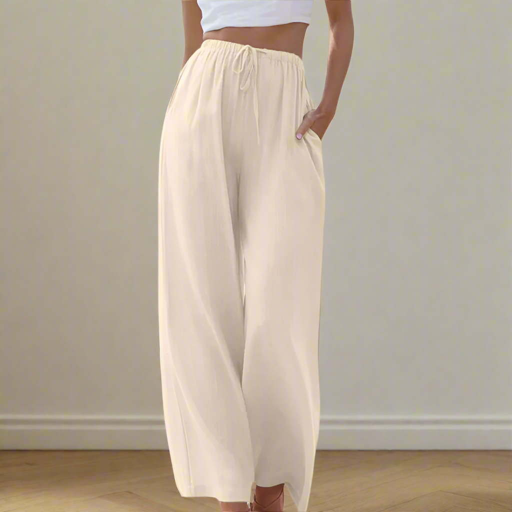 Zoe - Elegant Cotton Trousers