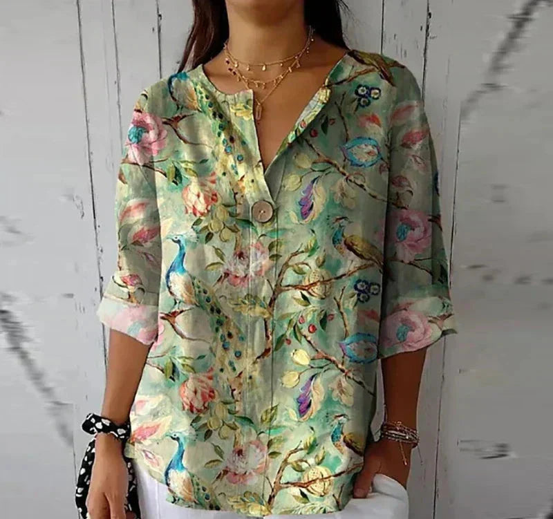 ALDA - FLORAL BLOUSE