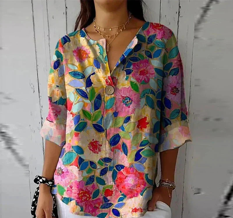 ALDA - FLORAL BLOUSE