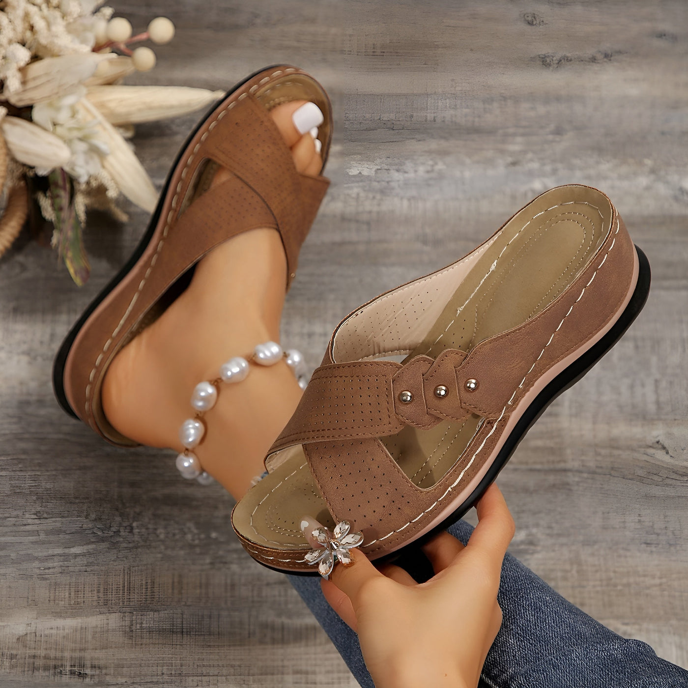Catherine™ | Orthopaedic Sandals – Comfort and Support in One