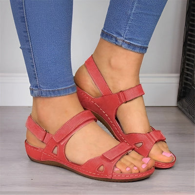 Amelia | Stylish Comfort Sandals with Velcro Straps