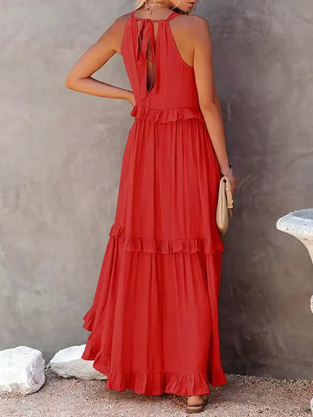 Mabel™ Ruffle Breeze Maxi Dress