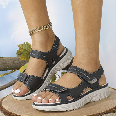 Sylvia | Stylish Sandals with Adjustable Velcro Strap