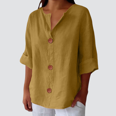 Caroline™ | Light and Airy Linen Shirt