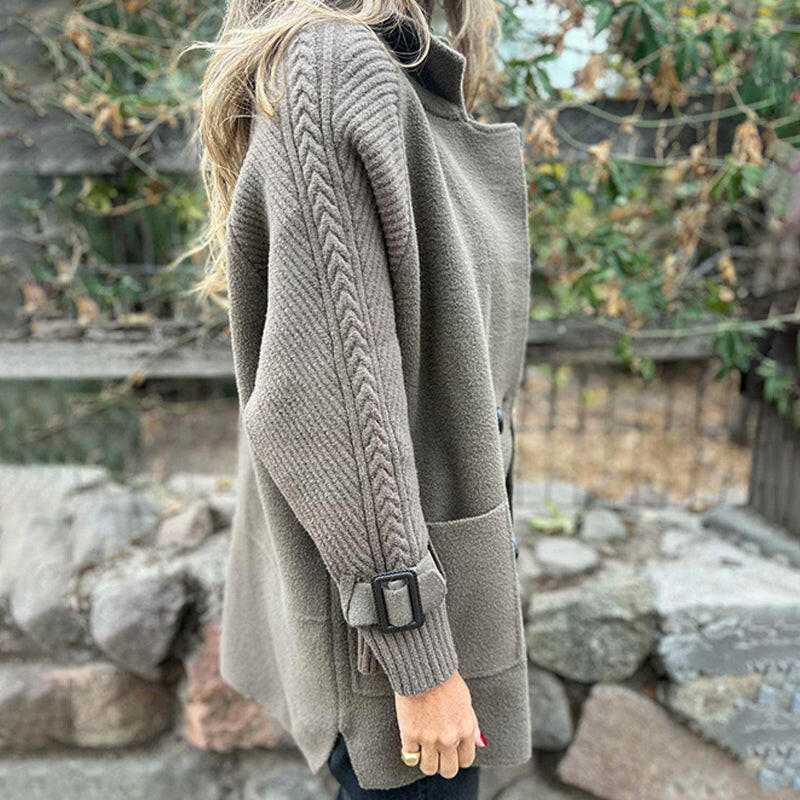 Amelia | Mid-length Double-breasted Coat
