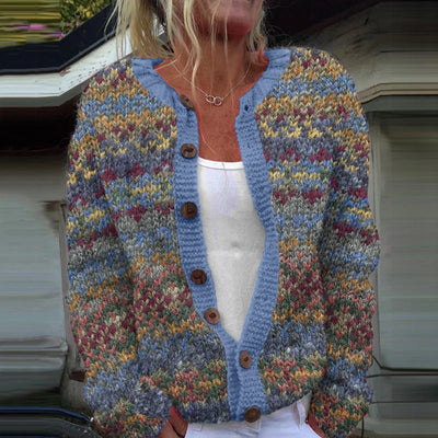 Lotte™ – Lightweight cardigan with playful print